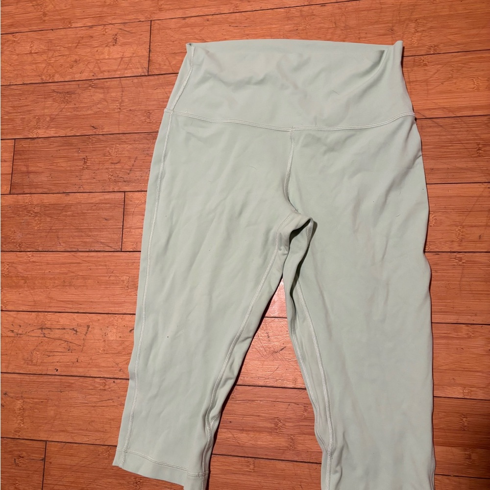 Light Green High-Waisted Leggings
